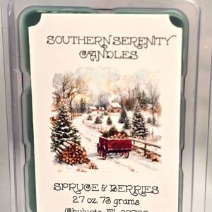 Southern Serenity Candles Wax Melts - Spruce & Berries